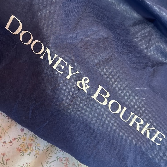 DOONEY & BOURKE Pebble Grain Zip Satchel in RED - Picture 5 of 5